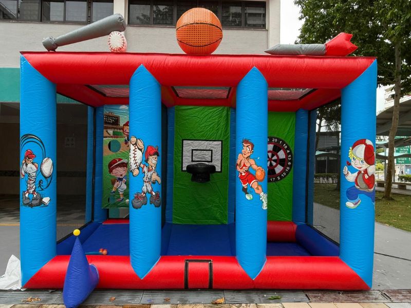 Inflatable carnival games rental Singapore3-in-1 Inflatable Sport Game3-in-1 inflatable sport game rental Singapore
