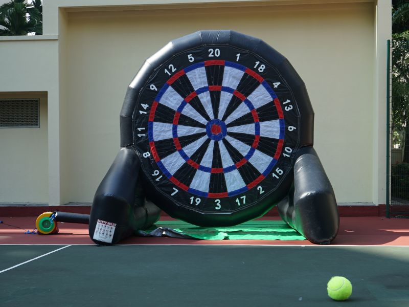 Soccer dart inflatable game rental Singapore